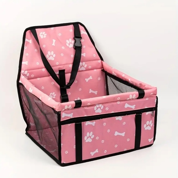 {NEW} Dog or Cat Car Booster Seat 🐾 Pink - Picture 3 of 4
